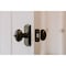 Delaney Hardware Italian Collection Santo Edged Oil-Rubbed Bronze Hall/Closet Door Knob 364607 - alternate 5